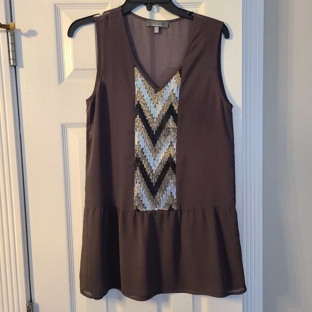 Black Sheer Tunic